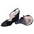 Prada Vintage Keilabsatz-Slingback-Sandalen aus schwarzem Samt - Ansicht 8