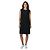 Abito smanicato in crepe Lanvin nero con paillettes e perline - vista 6