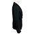 Dolce & Gabbana Jacke aus schwarzem Crepe mit Lackledergürtel - vista 2