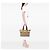 Borsa Tote Gucci GG Canvas Web beige - vista 6
