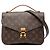 Louis Vuitton Monogram Pochette Metis Satchel Braun