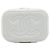 Mini Vanity Case Chanel Quilted Caviar CC Sweetheart Bianco con Tracolla a Catena - vista 3