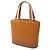 Borsa tote Burberry in pelle marrone - vista 2
