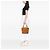 Borsa tote Burberry in pelle marrone - vista 6