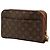 Bolso de mano Louis Vuitton Monogram Orsay Marrón Castaño - vista 2