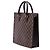 Borsa Tote Louis Vuitton Damier Ebene Venice Sac Plat Marrone - vista 2