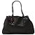 Tote Gucci Princy in pelle di vitello nera con banda Web Nero