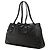 Tote Gucci Princy in pelle di vitello nera con banda Web Nero - vista 2