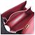 Céline Celine Classic Box Small Shoulder Bag em couro Burgundy Bordeaux - vista 16