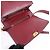 Céline Celine Classic Box Small Shoulder Bag em couro Burgundy Bordeaux - vista 17