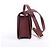 Céline Celine Classic Box Small Shoulder Bag em couro Burgundy Bordeaux - vista 6