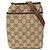 Borsa a tracolla Gucci GG Canvas Web beige