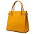 Borsa a mano Burberry in pelle gialla Giallo - vista 2
