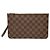 Bolsillo Louis Vuitton Damier Ebene Neverfull MM Marrón Castaño