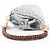 Autre Marque Borsa in pelle con manico Eleventy in blu Beige - vista 7