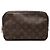 Borsa a Clutch Louis Vuitton Monogram Trousse Toilette 23 Marrone