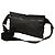 Borsetta cintura Gucci GG Canvas con doppia tasca nera Nero - vista 2