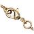 Collana con pendente Camelia smaltata nera Chanel CC placcata oro Nero - vista 5