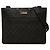 Borsa a tracolla Gucci GG Canvas e vitello nera Nero