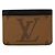 Portacarte Louis Vuitton Monogram Reverse Side Up Marrone