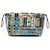 Hermès Silk Colliers De Chiens Fourbi Pouch 25 Grau