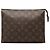 Beauty case Louis Vuitton Monogram marrone 26 Clutch Bag