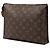 Beauty case Louis Vuitton Monogram marrone 26 Clutch Bag - vista 2