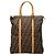 Fendi Zucca Canvas Tote braun