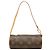 Borsa a mano Louis Vuitton Monogram Papillon Pochette Marrone