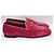 Gucci Mocassini Jordaan Horsebit in velluto Rosa - vista 5
