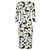Erdem Allegra Field Midikleid mit Blumenprint Weiß Lila Gelb Hellblau