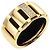 Anel Faixa Chaumet Class One #52 Dourado - vista 6