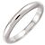 Anello fede Chaumet Eternelles in platino Argento