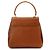 Bolso de piel acolchada Bally Castaño - vista 2