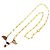Collana smaltata Valentino in oro giallo 18K D'oro - vista 3