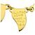 Collana smaltata Valentino in oro giallo 18K D'oro - vista 5