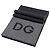 Dolce & Gabbana grauer Wollschal mit DG-Logo Anthrazitgrau