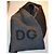 Dolce & Gabbana grauer Wollschal mit DG-Logo Anthrazitgrau - Ansicht 5