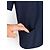 Vintage Max Mara Women's Navy Short Sleeve 100% Cotton Blazer – IT 42 Blu scuro - vista 5