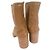 Maison Martin Margiela Maison Margiela Botines Tabi Cuero Camel Camello - vista 5