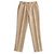 Pantalones rectos ajustados beige para mujer Weekend Max Mara Puro Lino – IT 42