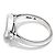 Anel Chopard Happy Diamonds em Ouro Branco 18K e Diamantes Prata - vista 2
