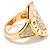 Anello Bulgari Bulgari Pavé in Oro Giallo 18K e Diamanti, Misura 52 D'oro - vista 4
