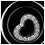 Chopard Happy Spirit Diamantenhalskette Silber - Ansicht 9