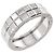 Anillo Chopard Ice Cube 2 en oro blanco de 18K Plata - vista 6