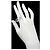 Anillo Chopard Ice Cube 2 en oro blanco de 18K Plata - vista 8