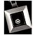Chopard Happy Diamonds Square Halskette Silber - Ansicht 8