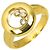 Anel Chopard Happy Diamond Dourado