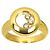 Anel Chopard Happy Diamond Dourado - vista 3