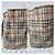 Burberry Bolso Tote Canterbury Haymarket Check con Tachuelas - Beige/Gris - vista 6